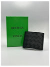 Intrecciato Leather Half Wallet Black - BOTTEGA VENETA - BALAAN 5