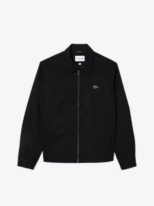 Men s Shirt Collar Blouson Black 1285974 - LACOSTE - BALAAN 1