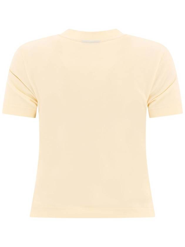 Le Gros Grain Short Sleeve T-Shirt Light Beige - JACQUEMUS - BALAAN 3