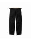 Aviation Ripstop Cargo Pocket Straight Pants Black - CARHARTT WIP - BALAAN 2