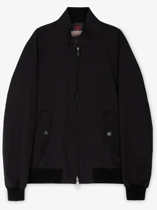 G9 Classic Original Harrington Zip-Up Jacket Black - BARACUTA - BALAAN 3