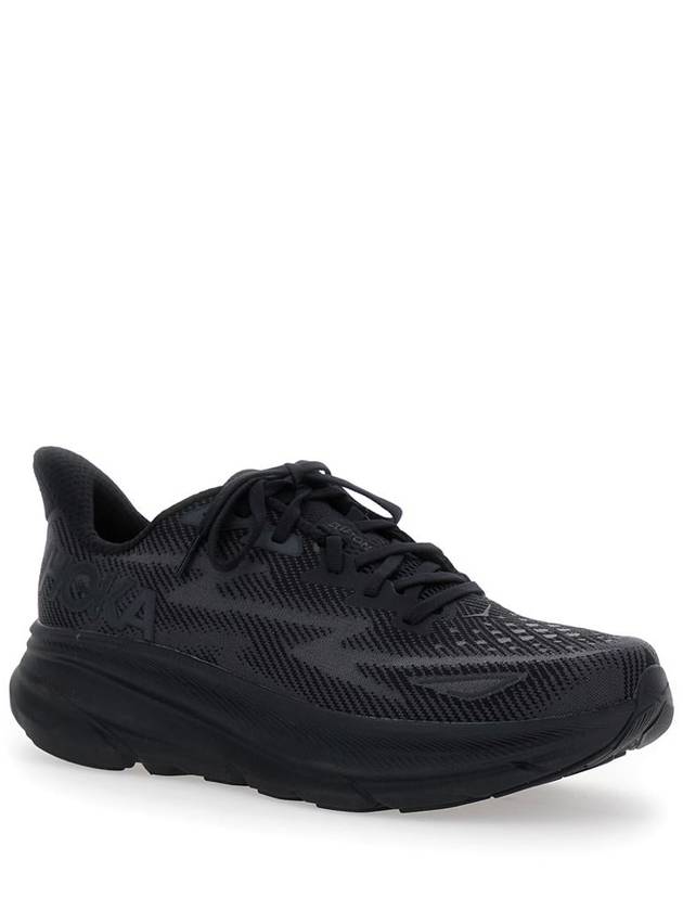 Clifton 9 Low Top Sneakers Black - HOKA ONE ONE - BALAAN 2