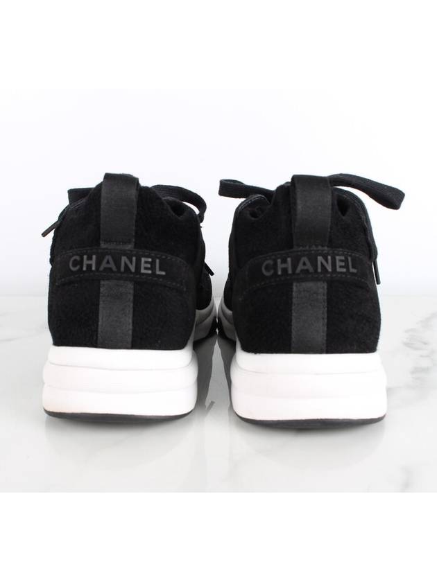 CC logo knit cruise sneakers 38 250 - CHANEL - BALAAN 4