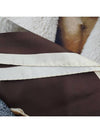 Carreteddydog Silk Muffler Brown - MAX MARA - BALAAN 8