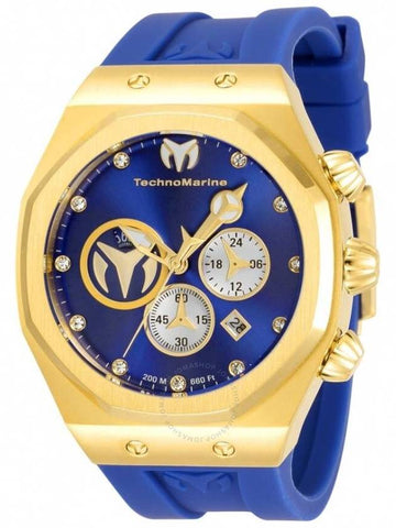 Technomarine Reef Sun Chronograph Quartz Blue Dial Men's Watch TM-520003 - TECHNOMARINE - BALAAN 1