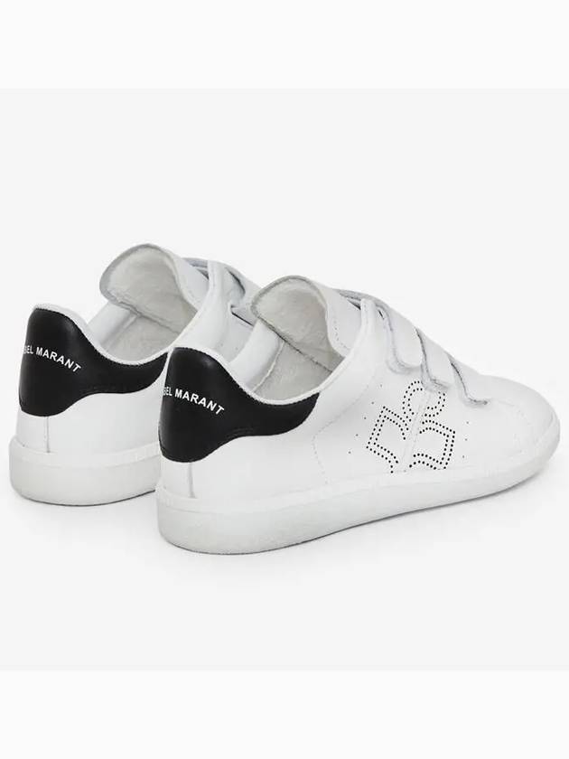 Brownsy Logo Low Top Sneakers White - ISABEL MARANT - BALAAN 6