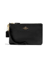 Small Wristlet Clutch Bag Black - COACH - BALAAN 1