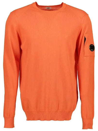 11Th Anniversary Lens Wappen Crew Neck Knit Top Orange - CP COMPANY - BALAAN 2