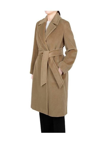 Camel Asti Wool Coat ASTI 002 - MAX MARA - BALAAN 1