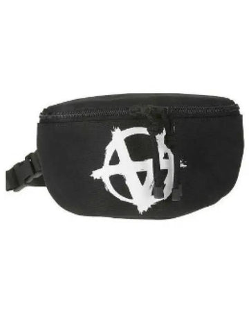 24 Anarchy motif print belt bag UE64FA290B - VETEMENTS - BALAAN 1