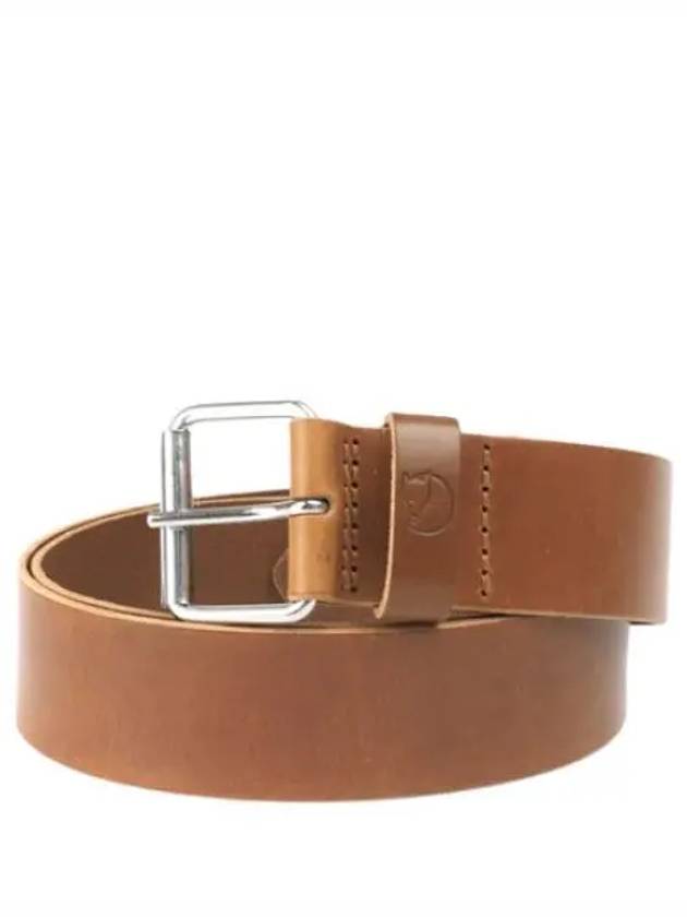 Shingi Belt Leather Cognac Waistband - FJALL RAVEN - BALAAN 1