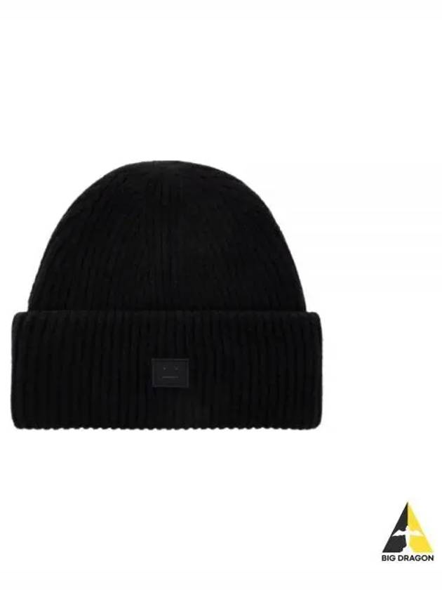 Small Face Logo Beanie Black - ACNE STUDIOS - BALAAN 2