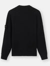 Kids Waffen Logo Knit Top Black 8116502Z1 - STONE ISLAND - BALAAN 2