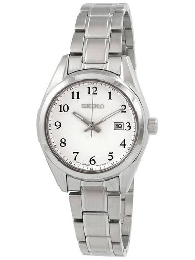 Open Box - Seiko Core Quartz White Dial Ladies Watch SUR465P1 - SEIKO - BALAAN 1