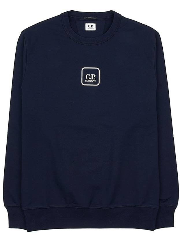 Graphic Printing Logo Sweatshirt Navy - CP COMPANY - BALAAN 3