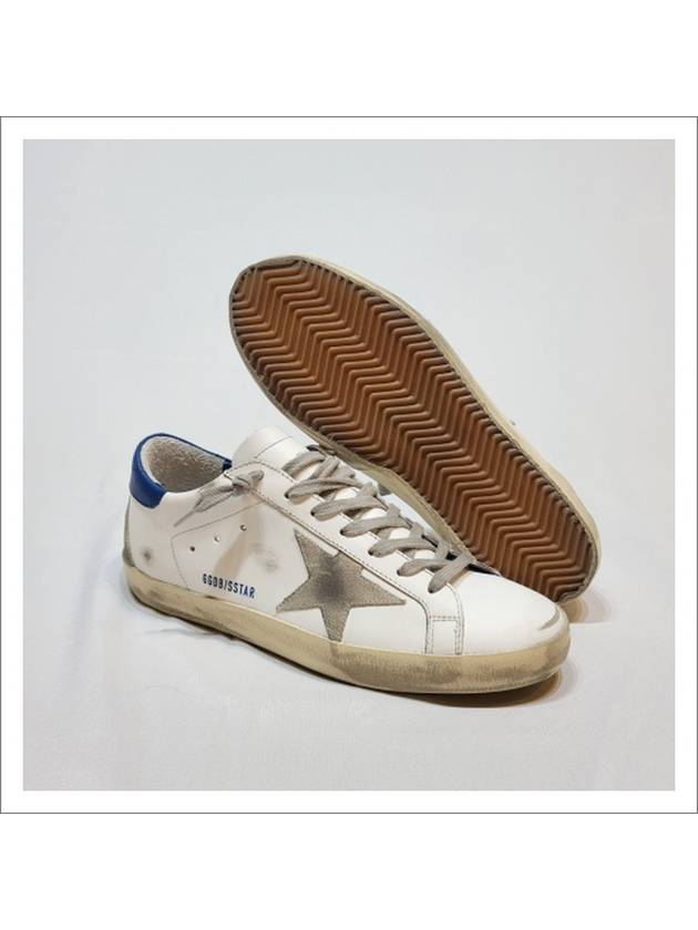 Superstar Classic Low Top Sneakers Blue White - GOLDEN GOOSE - BALAAN 10