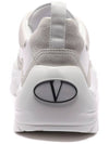 Gumboy Banshee Leather Low Top Sneakers White - VALENTINO - BALAAN 5