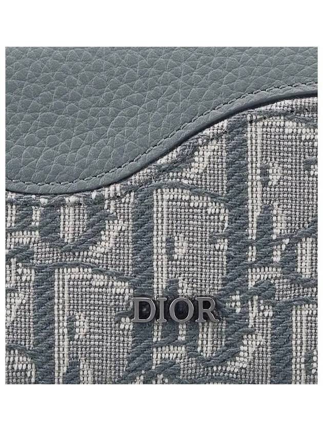 Homme Saddle Business Card Wallet 2ADCH166YKS H12E - DIOR - BALAAN 6