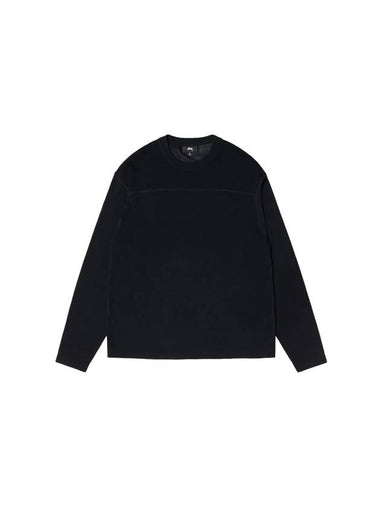 Football Knit Top Black - STUSSY - BALAAN 1