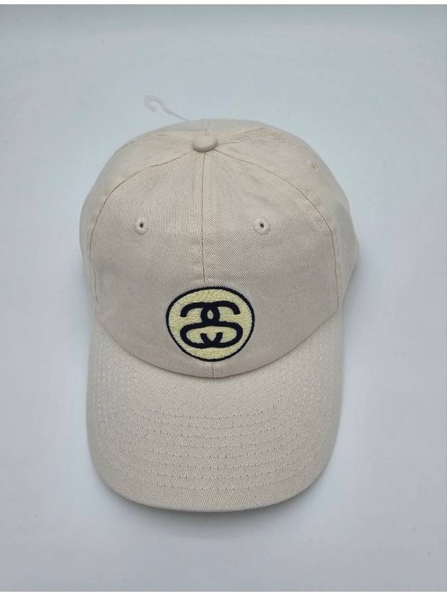 Solid SS Link Low Pro Ball Cap Washed White - STUSSY - BALAAN 3