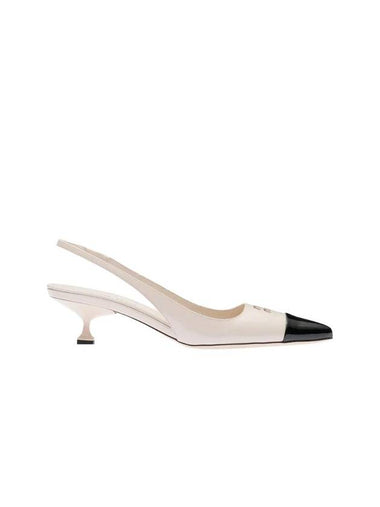 Patent Leather Pumps Opal Black - MIU MIU - BALAAN 1