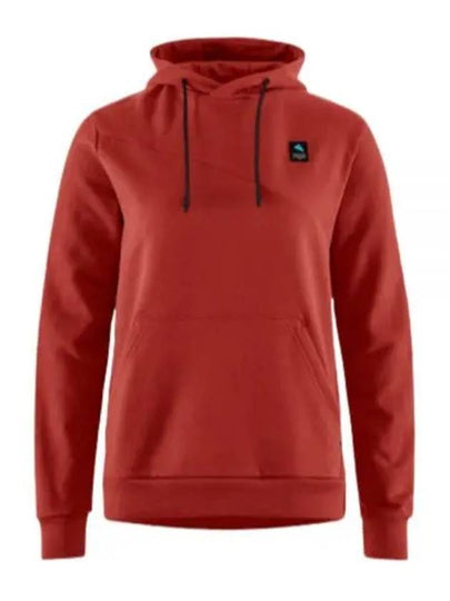 Women's Runa Maker Hoodie  Rose Red - KLATTERMUSEN - BALAAN 2