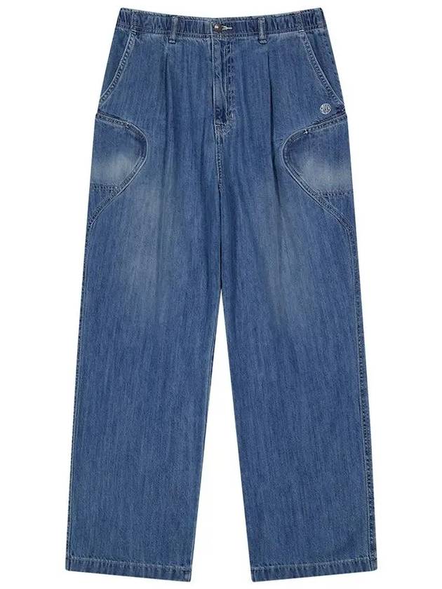 OG Heritage Denim OneTuck Pants Blue - OFFGRID - BALAAN 4