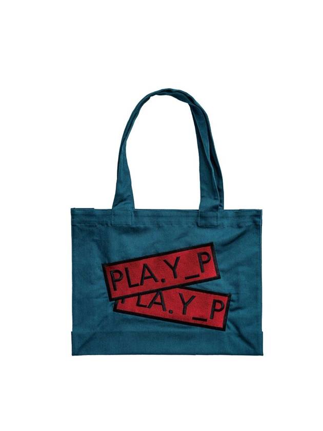 Eco Tote Bag Blue Green - PLA.Y_P - BALAAN 2