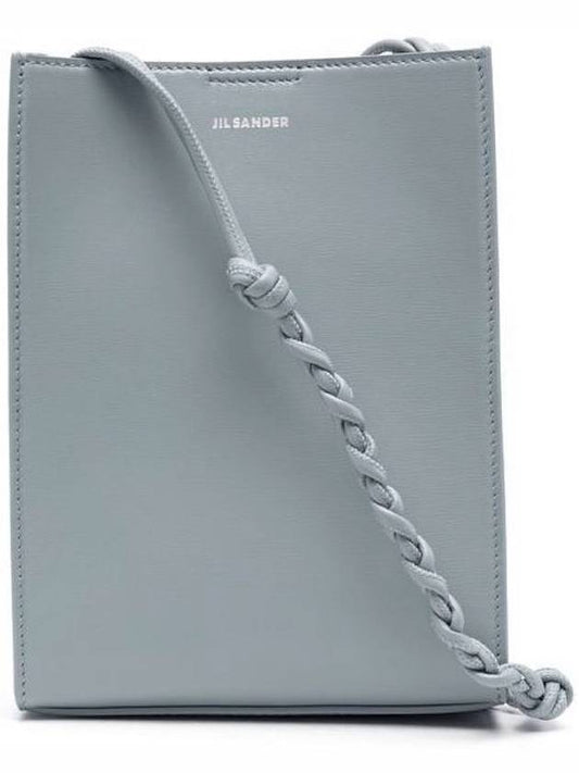 Tangle Small Leather Cross Bag Blue - JIL SANDER - BALAAN 1