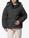 Short Puffer Raglan Padding Black - GANNI - BALAAN 2