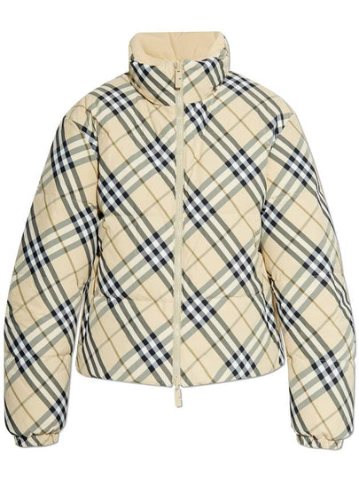 Reversible Check Down Padding Grain - BURBERRY - BALAAN 2