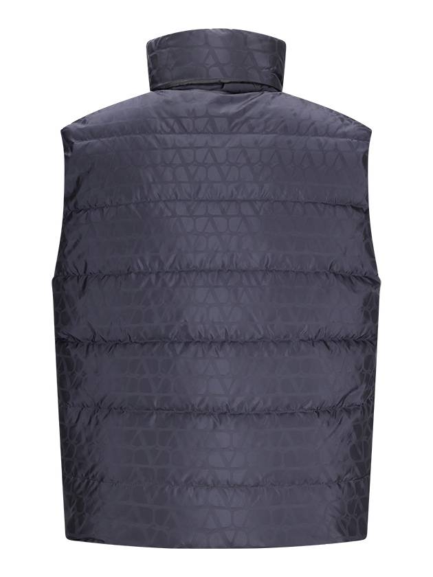 REVERSIBLE NYLON VEST WITH TOILE ICONOGRAPHE PATTERN - VALENTINO - BALAAN 2