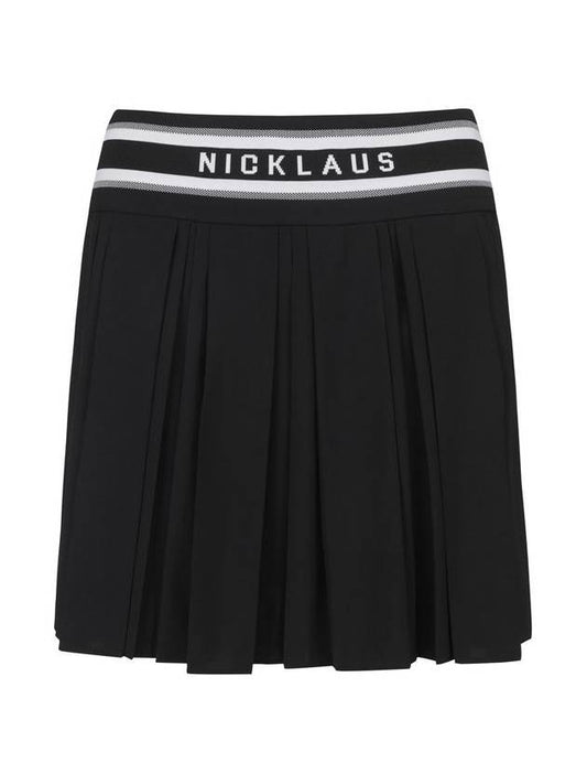 Women s Logo Banded Pleated Skirt - JACKNICKLAUS - BALAAN 2