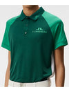 J.LINDEBERG Lars golf polo short sleeve t-shirt green GMJT08552 M376 - J.LINDEBERG - BALAAN 3