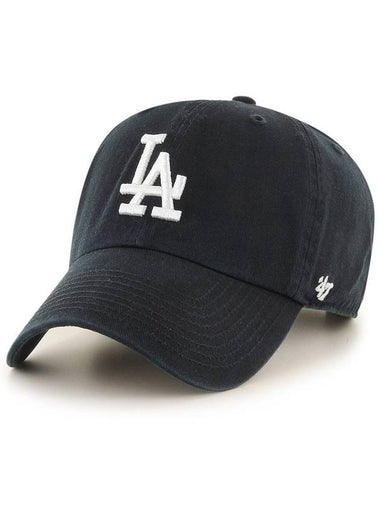 Ball cap premium line LA big logo baseball MLB hat black - 47BRAND - BALAAN 1