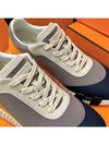 Men's Bouncing Sneakers Goat Skin Color Multicolor Gray Navy - HERMES - BALAAN 5