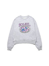 Brushed Options Soleil Vintage Eiffel Sweat Shirts MELANGE GRAY - LE SOLEIL MATINEE - BALAAN 1