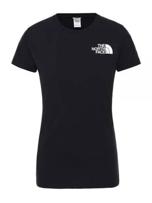 Women's Half Dome Cotton Short Sleeve T-Shirt Black - THE NORTH FACE - BALAAN 2