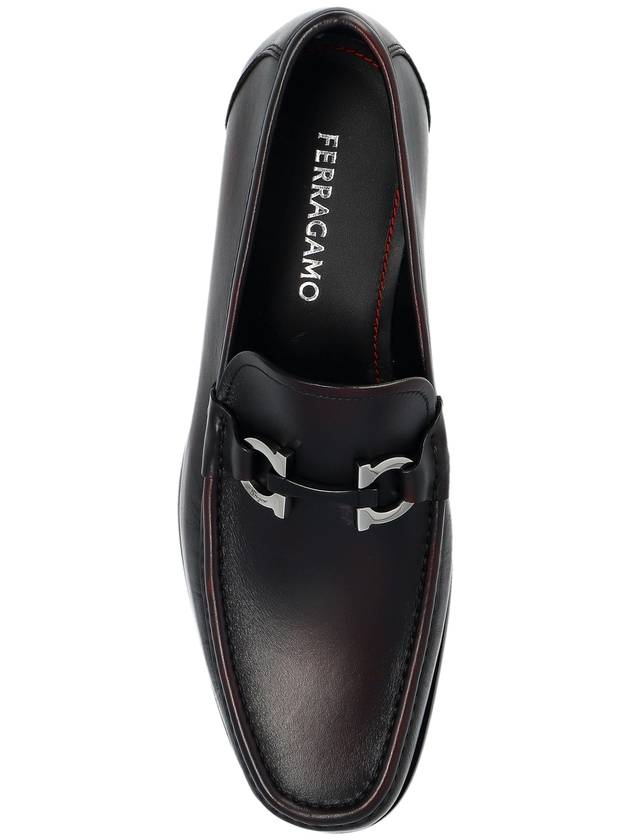 FERRAGAMO Shoes Grandioso2 Type Loafers, Men's, Burgundy - SALVATORE FERRAGAMO - BALAAN 6