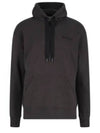 Marcello Embroidered Logo Hoodie Faded Black - ISABEL MARANT - BALAAN 2