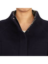 Double-Sided Virgin Wool Cropped Jacket Navy - DIOR - BALAAN 9