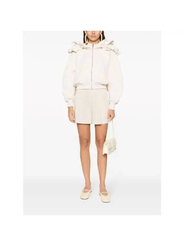 La Maille Crinoline Hooded Knit Top Off White - JACQUEMUS - BALAAN 4