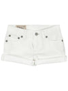 Kids Cotton Short Pants White S24481CS - POLO RALPH LAUREN - BALAAN 1