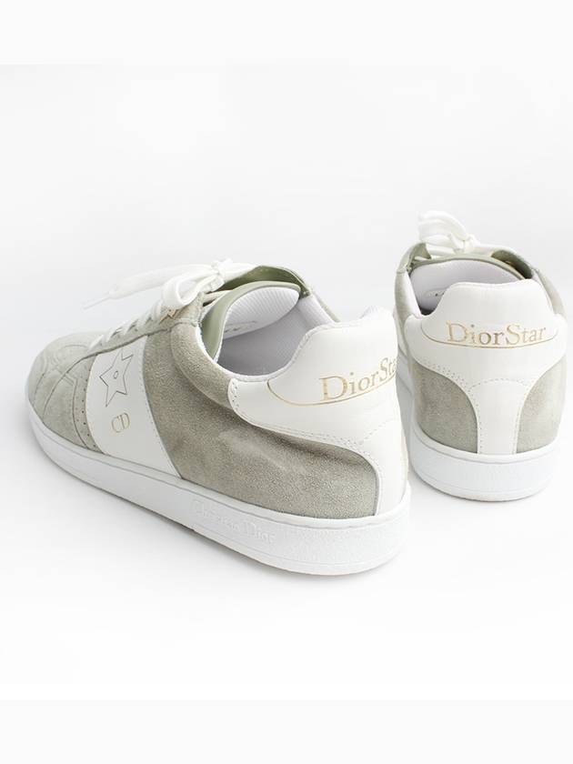 Gray suede sneakers 240 - DIOR - BALAAN 4