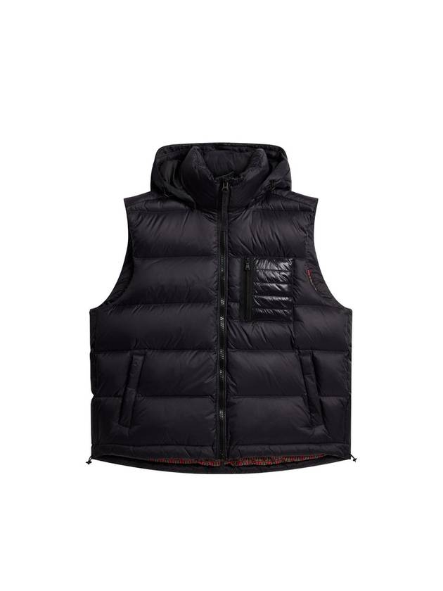 Duke Hooded Down Vest Black - J.LINDEBERG - BALAAN 1