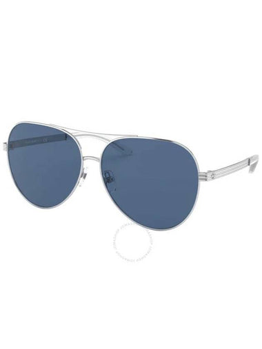 Tory Burch Blue Pilot Ladies Sunglasses TY6078 316180 59 - TORY BURCH - BALAAN 1