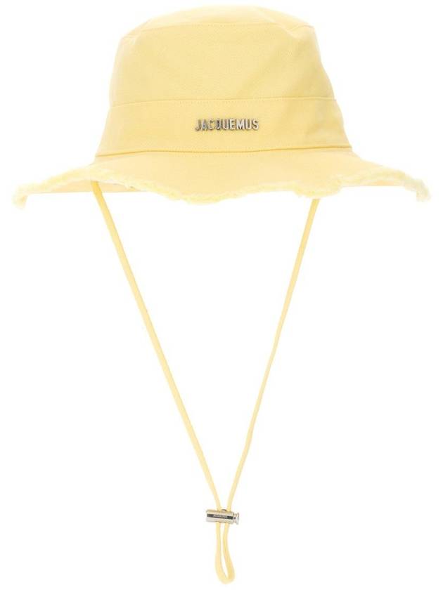 Le Bob Artichoke Bucket Hat Pale Yellow - JACQUEMUS - BALAAN 2