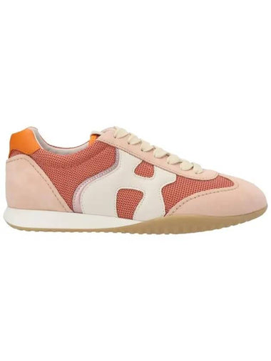 Olympia Z Low Top Sneakers Orange Pink - HOGAN - BALAAN 1