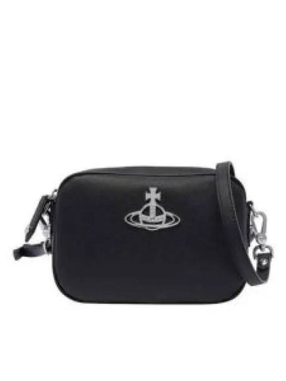 Orb Plaque Camera Cross Bag Black - VIVIENNE WESTWOOD - BALAAN 2