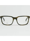 Eyewear Square Glasses Khaki - CELINE - BALAAN 4